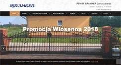 Desktop Screenshot of bramker.pl